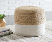 Sweed Valley - Round - Pouf - R&R Furniture Gallery (Fountain Valley, CA)