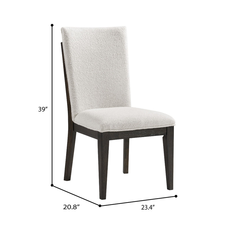 Soft Upholstered Dining Chairs (Set of 2) - Brown - R&R Furniture Gallery (Fountain Valley, CA)