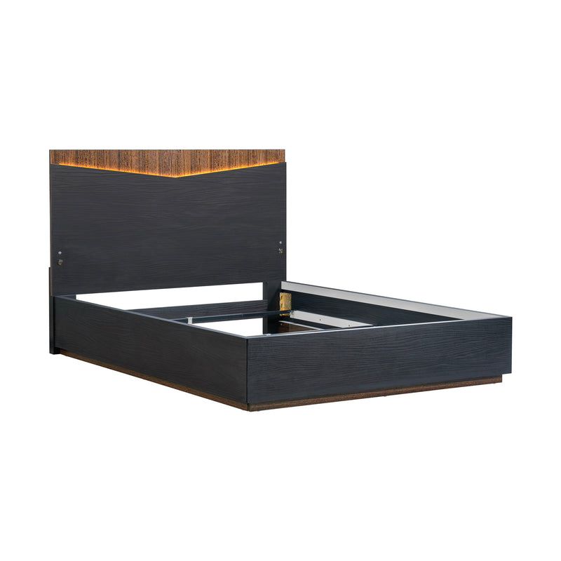 Kayner - Bed With LED Lights - R&R Furniture Gallery (Fountain Valley, CA)