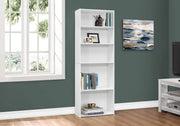 Bookshelf, Bookcase, 6 Tier, For Office, Transitional - R&R Furniture Gallery (Fountain Valley, CA)
