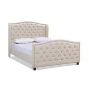 Marcella - Upholstered Shelter Headboard Bed Set - R&R Furniture Gallery (Fountain Valley, CA)