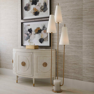 Elle - Floor Lamp - Brass / Gold