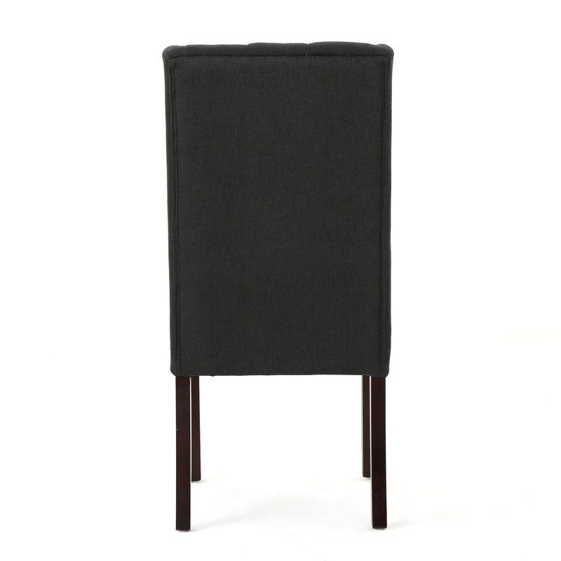 Sophisticated Tufted Dining Chair With High Back Design - R&R Furniture Gallery (Fountain Valley, CA)