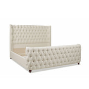 Brooklyn - Tufted Panel Bed Headboard And Footboard Set - R&R Furniture Gallery (Fountain Valley, CA)
