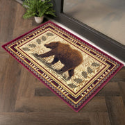 Nature's Nest - 5'3" X 7'3" Lodge Area Rug - Multi, Red - R&R Furniture Gallery (Fountain Valley, CA)