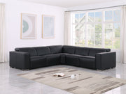 1208 - Leather Reclining Set (Sofa & Loveseat With 4 Power Recliners) - R&R Furniture Gallery (Fountain Valley, CA)