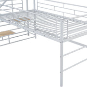 Loft Bed With Storage Stairs And Metal Frame - R&R Furniture Gallery (Fountain Valley, CA)
