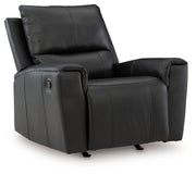 Glossmore - Rocker Recliner - Black - R&R Furniture Gallery (Fountain Valley, CA)
