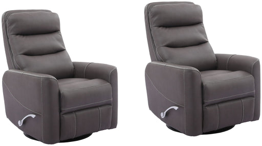 Hercules - Swivel Glider Recliner (Set of 2) - R&R Furniture Gallery (Fountain Valley, CA)