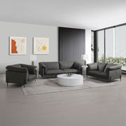 Tadi - Sofa - Black Top Grain Leather - R&R Furniture Gallery (Fountain Valley, CA)