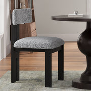 Modern Upholstered Armless Dining Chairs With Metal Legs - R&R Furniture Gallery (Fountain Valley, CA)