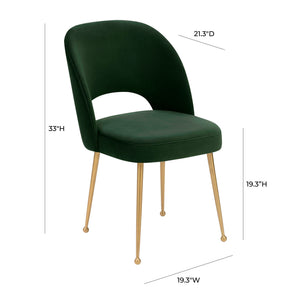 Swell - Velvet Chair - R&R Furniture Gallery (Fountain Valley, CA)
