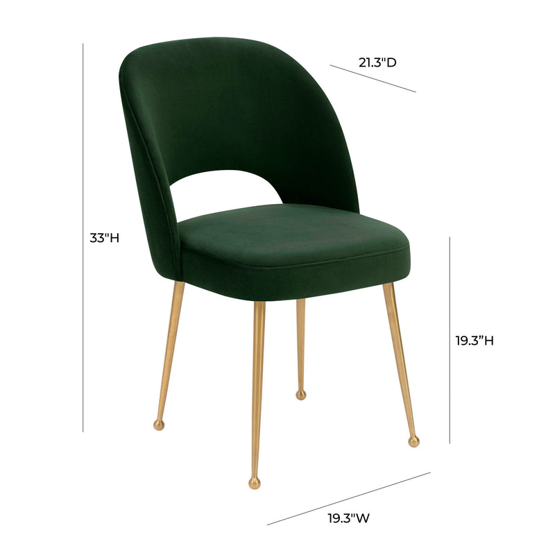 Swell - Velvet Chair - R&R Furniture Gallery (Fountain Valley, CA)