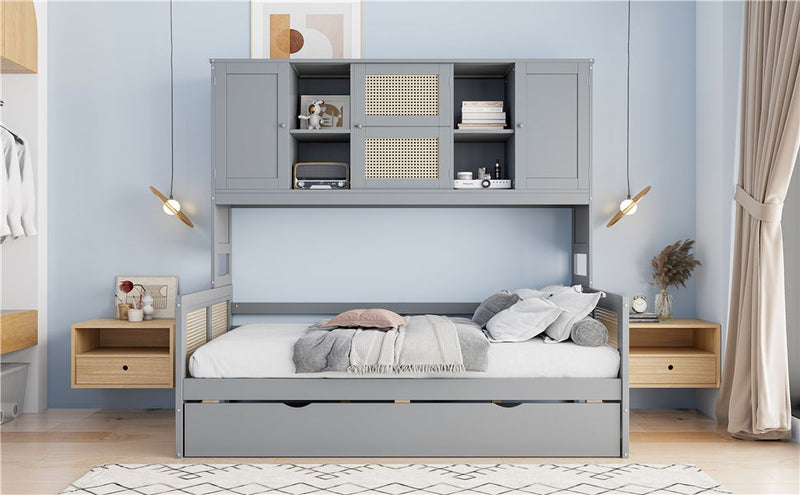 Daybed And All In One Cabinet And Shelf - R&R Furniture Gallery (Fountain Valley, CA)