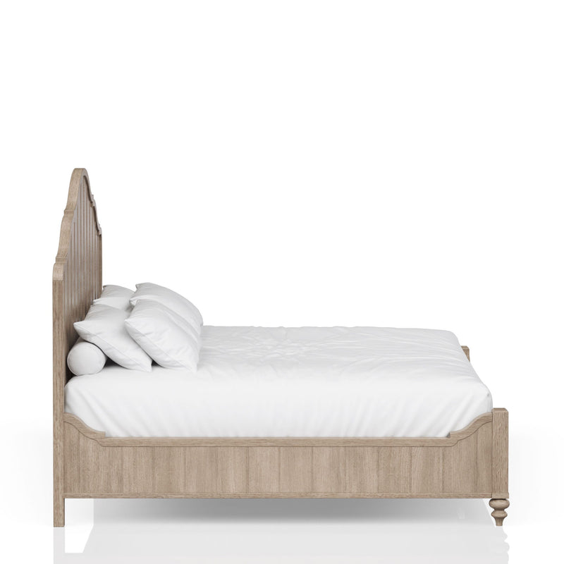 Elegant Design Panel Bed With Transitional Casual Design - R&R Furniture Gallery (Fountain Valley, CA)