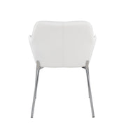 Lumi Source Daniella contemporary dining chair set of 2 with modern design and sleek wood finish, ideal for stylish dining rooms.