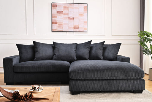 Luxe - Oversized 2 Piece Sectional Couches For Living Room, L Shaped Sofa With Chaise - R&R Furniture Gallery (Fountain Valley, CA)