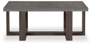 Dynnford - Occasional Table Set (Set of 3) - Gray / Brown - R&R Furniture Gallery (Fountain Valley, CA)