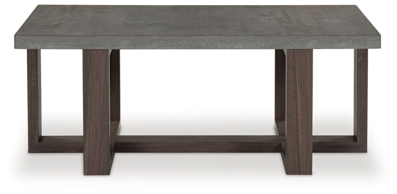 Dynnford - Occasional Table Set (Set of 3) - Gray / Brown - R&R Furniture Gallery (Fountain Valley, CA)