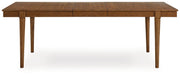 Lyncott - Rectangular Dining Room Extension Table - Brown - R&R Furniture Gallery (Fountain Valley, CA)