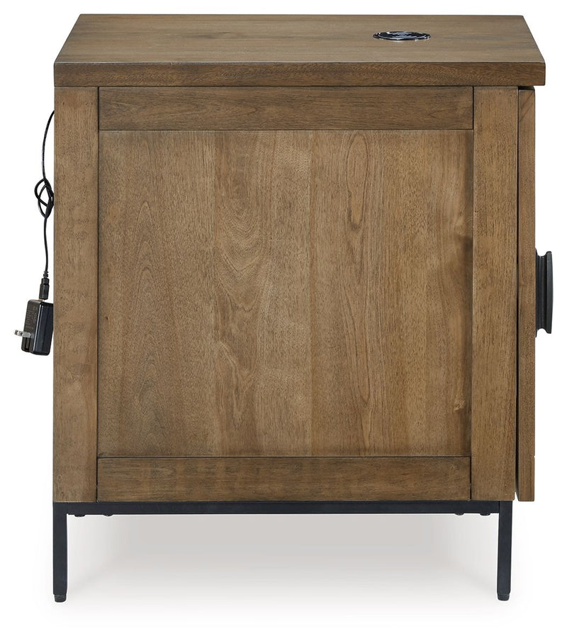 Torlanta - Chair Side End Table - Brown - R&R Furniture Gallery (Fountain Valley, CA)