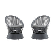 Modern Swivel Wicker Lounge Chair With Round Design - R&R Furniture Gallery (Fountain Valley, CA)