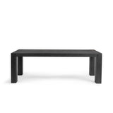 Classic Home Bristol dining table with wooden surface and sturdy legs, perfect for family meals and gatherings.
