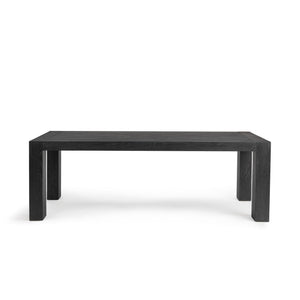 Classic Home Bristol dining table with wooden surface and sturdy legs, perfect for family meals and gatherings.