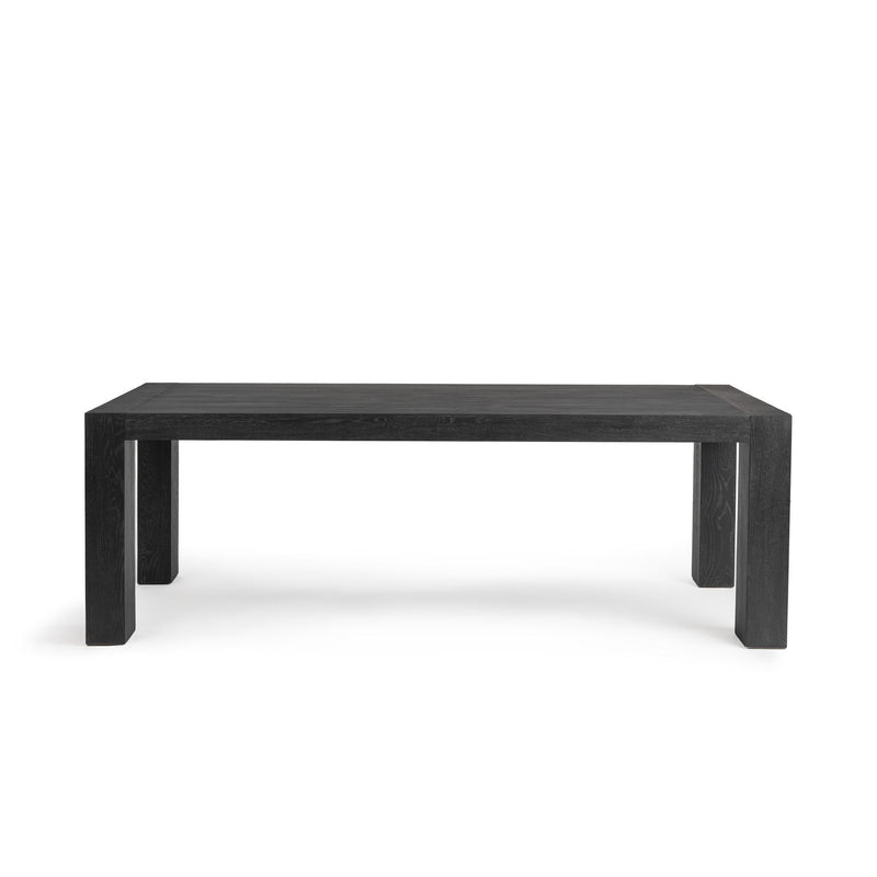 Classic Home Bristol dining table with wooden surface and sturdy legs, perfect for family meals and gatherings.