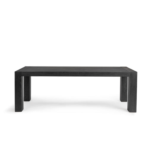 Classic Home Bristol dining table with wooden surface and sturdy legs, perfect for family meals and gatherings.