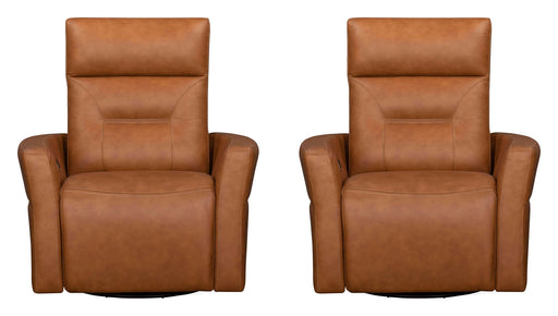 Remmington - Power Swivel Glider Recliner - R&R Furniture Gallery (Fountain Valley, CA)