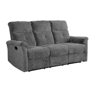 Treyton - Motion Sofa - Gray Chenille - R&R Furniture Gallery (Fountain Valley, CA)