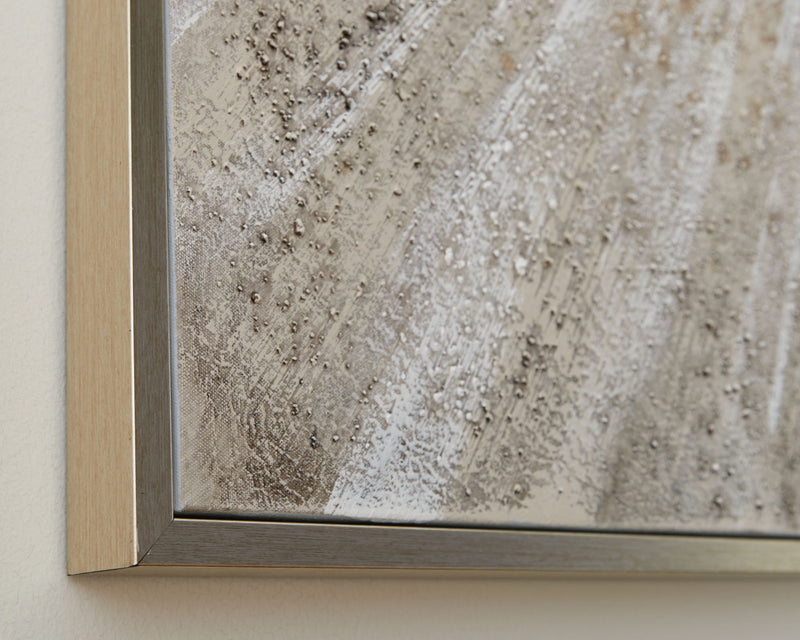 Waldard - Wall Art - Gray / Taupe / White - R&R Furniture Gallery (Fountain Valley, CA)