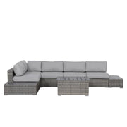 Stylish Entertainment Sectional Set, Outdoor Living - R&R Furniture Gallery (Fountain Valley, CA)