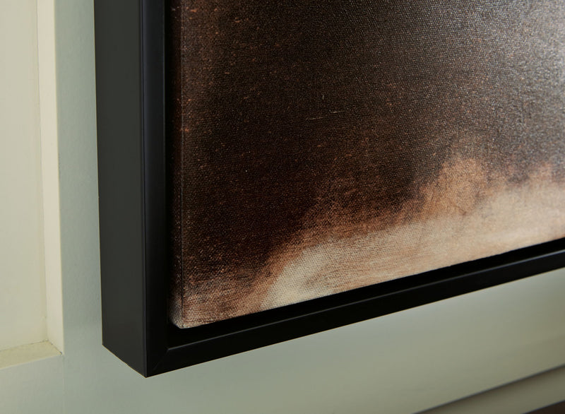 Drewland - Wall Art - Black / Brown / Orange - R&R Furniture Gallery (Fountain Valley, CA)