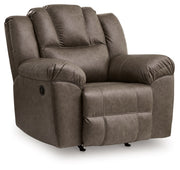 Lowilla - Rocker Recliner - Driftwood - R&R Furniture Gallery (Fountain Valley, CA)