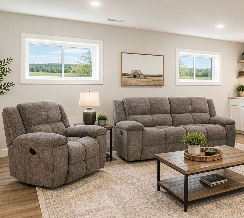 Buster - Manual Reclining Sofa