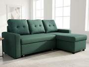 Convertible L Shaped Sectional Sleeper Sofa Bed, Saving Pull Out Couch - R&R Furniture Gallery (Fountain Valley, CA)