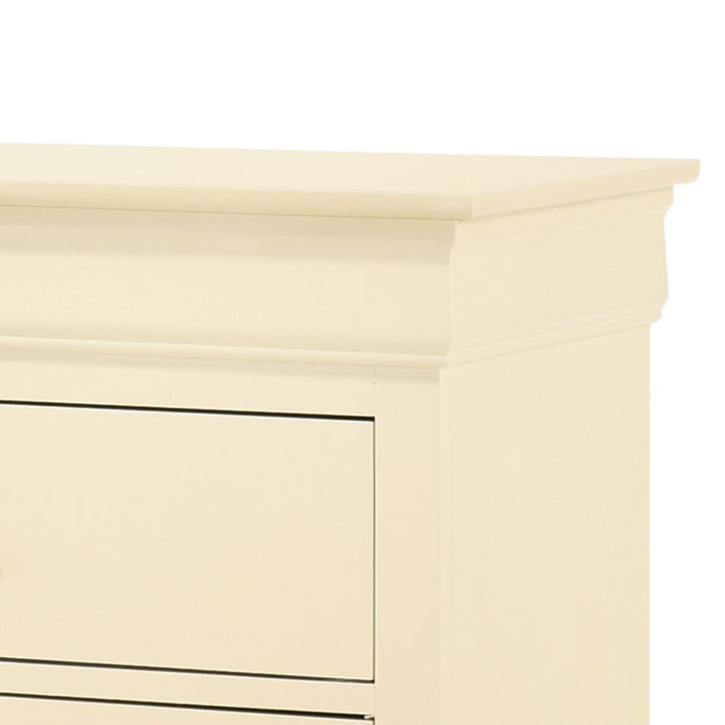 Elegant Louis Phillipe traditional dresser by Glory Furniture with ornate wood detailing and classic design elements.