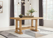 Havonplane - Rectangular Dining Room Counter Extension Table - Brown - R&R Furniture Gallery (Fountain Valley, CA)