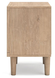 Cielden - One Drawer Night Stand - Two-Tone - R&R Furniture Gallery (Fountain Valley, CA)