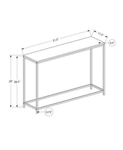 Accent Console Table For Entryway, Stable Support, Contemporary & Modern - R&R Furniture Gallery (Fountain Valley, CA)