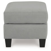 Adlai - Ottoman - Shadow - R&R Furniture Gallery (Fountain Valley, CA)