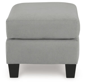 Adlai - Ottoman - Shadow - R&R Furniture Gallery (Fountain Valley, CA)