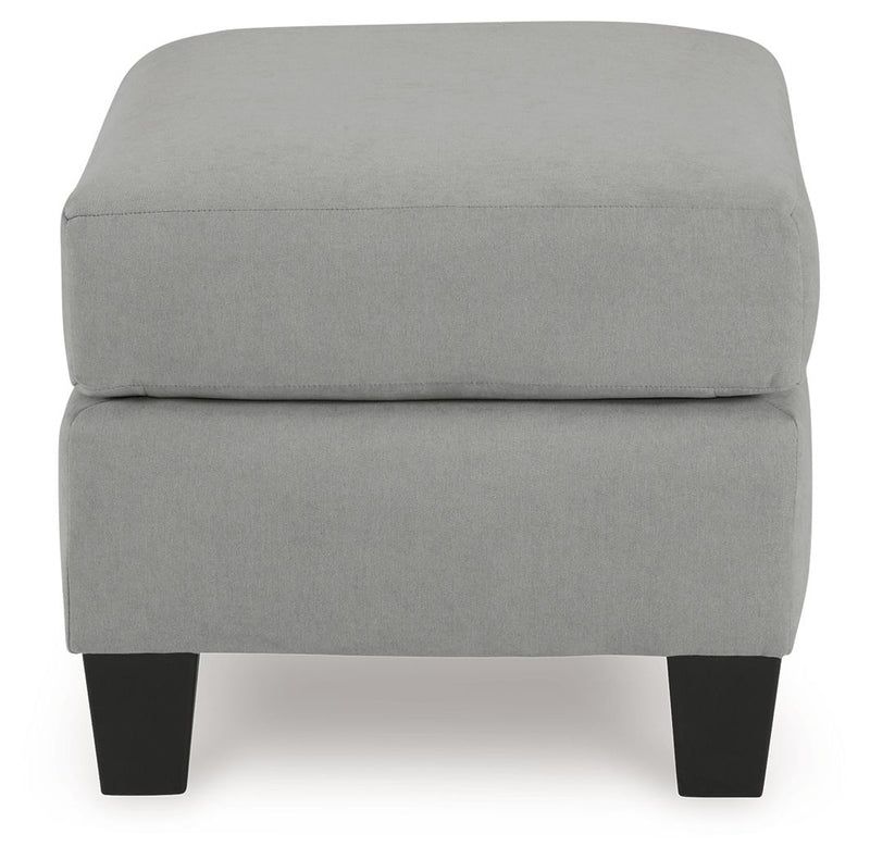 Adlai - Ottoman - Shadow - R&R Furniture Gallery (Fountain Valley, CA)