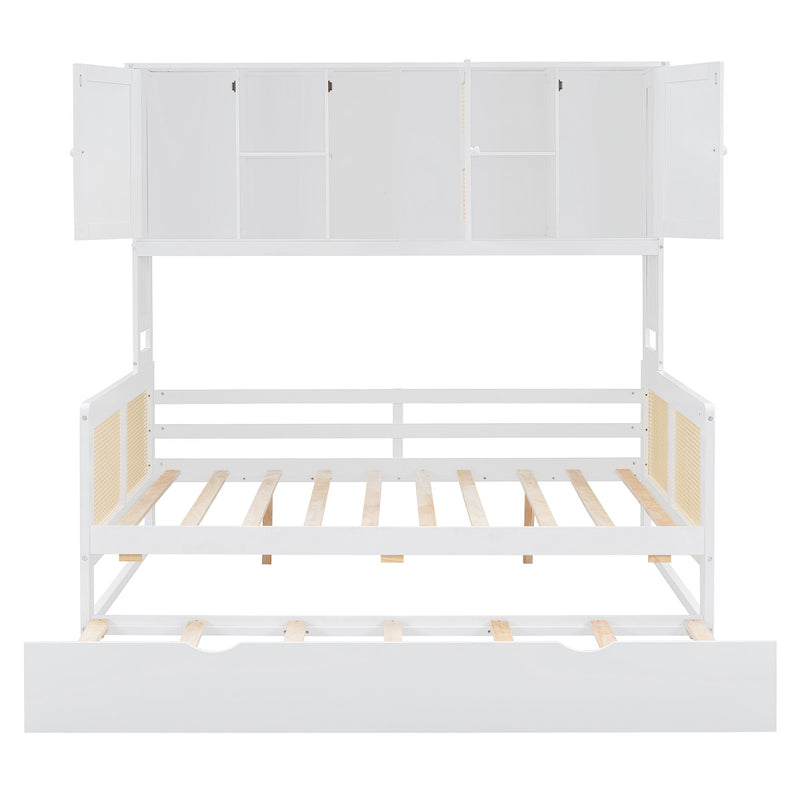 Daybed And All In One Cabinet And Shelf - R&R Furniture Gallery (Fountain Valley, CA)