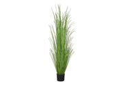 47" Tall, Artificial Plant, Grass Tree, Indoor, Faux, Fake, Floor, Greenery, Potted, Real Touch, Decorative - Green / Black - R&R Furniture Gallery (Fountain Valley, CA)