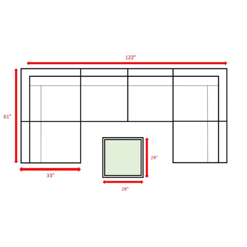 Seating Set With Cushions Handcrafted Wicker Design - R&R Furniture Gallery (Fountain Valley, CA)