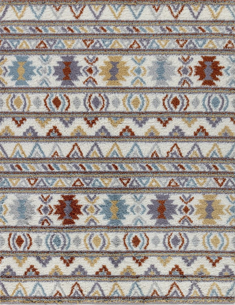 Loft Shag - 7'10" X 9'10" Shaggy Area Rug - Multi, Polypropylene - R&R Furniture Gallery (Fountain Valley, CA)