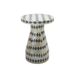 Halio - Checkered Shell Side Table - R&R Furniture Gallery (Fountain Valley, CA)